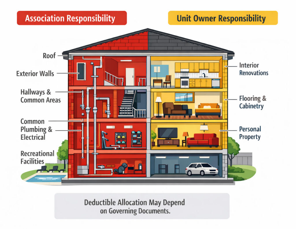 master vs personal insurance policy coverage illustration
